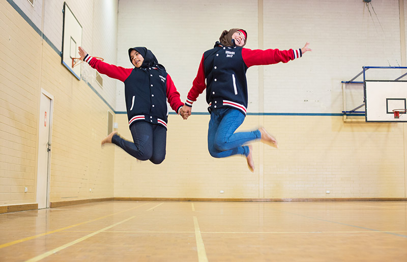 Students at Ingle Farm Primary School in South Australia participate in The Australian Ballet Education program, photography by Aaron Veryard